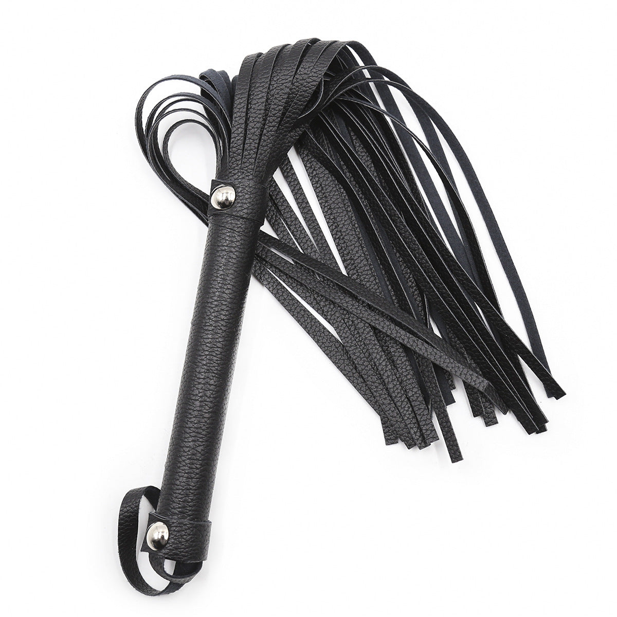 Leather Whip Training Prop for Household & Wellness Use