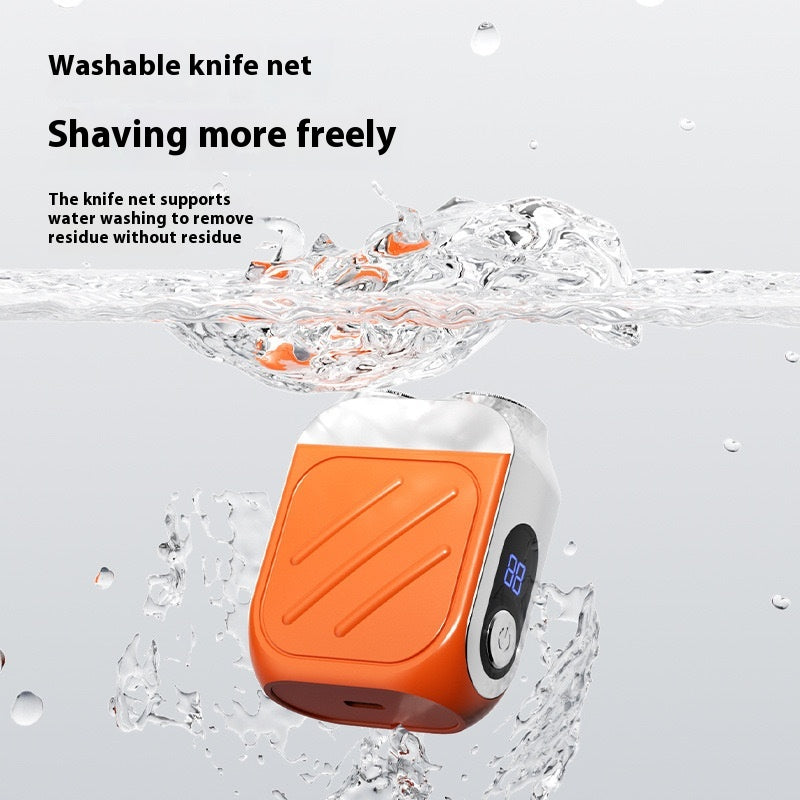 Rechargeable Double-Headed Magnetic Razor for Skin Care - USB Powered, Noise Below 36dB