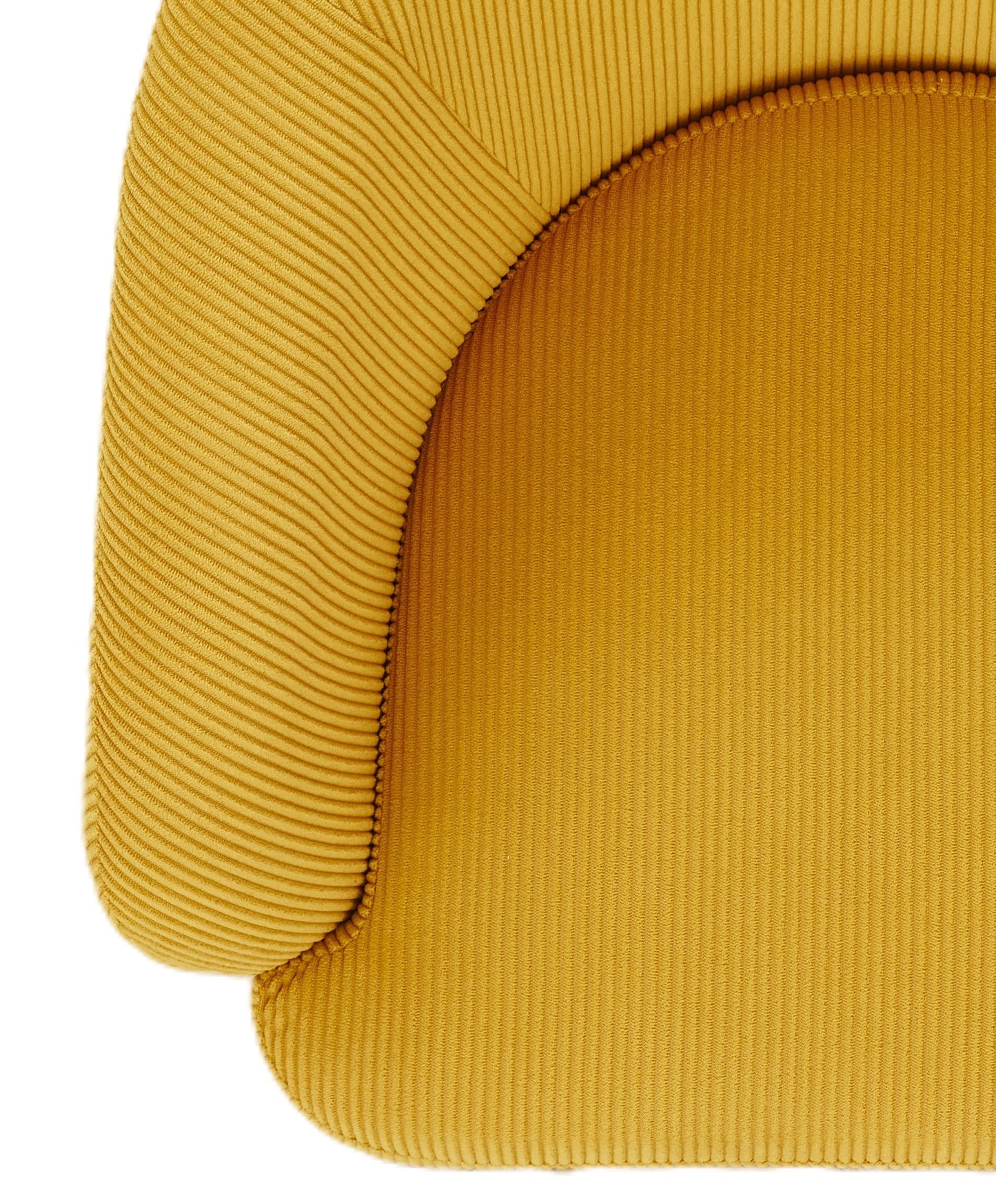 Corduroy Accent Chair With Black Metal Legs, Modern Upholstered