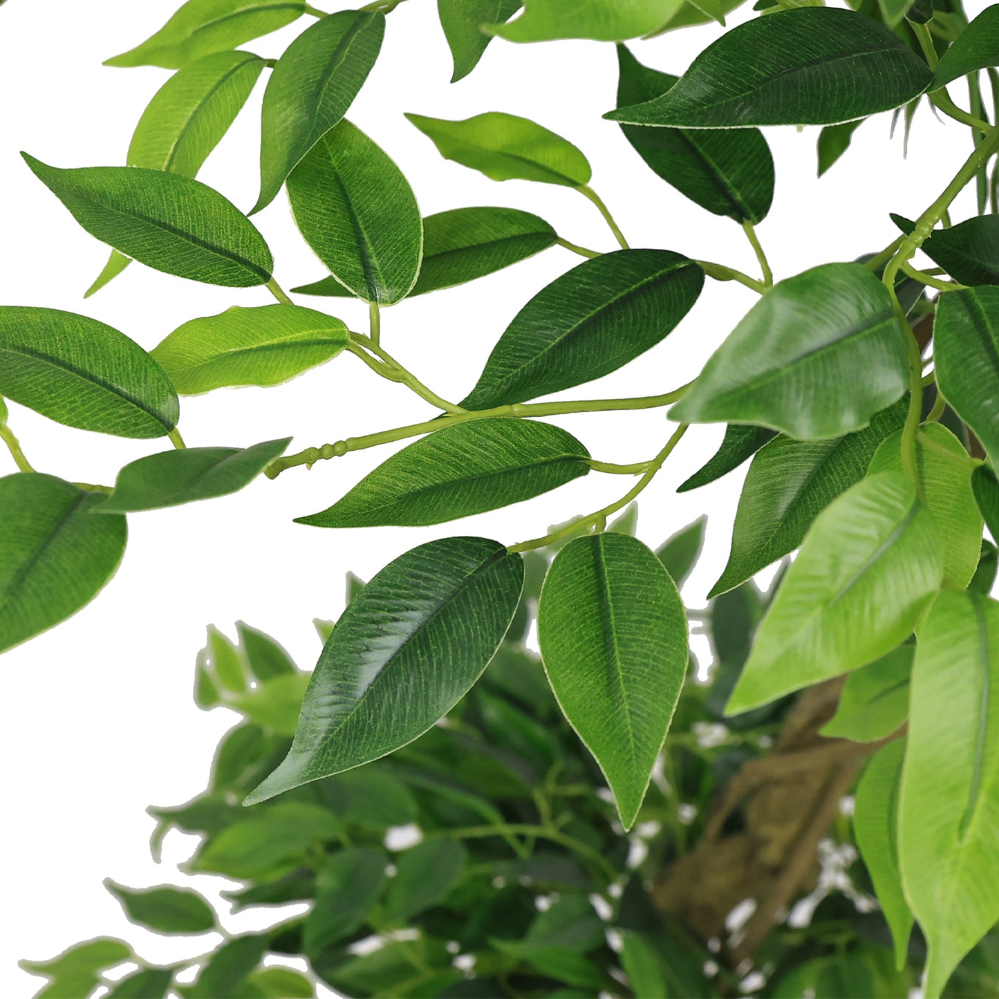 6FT Artificial Ficus Tree with Pot - Lifelike Green Decor