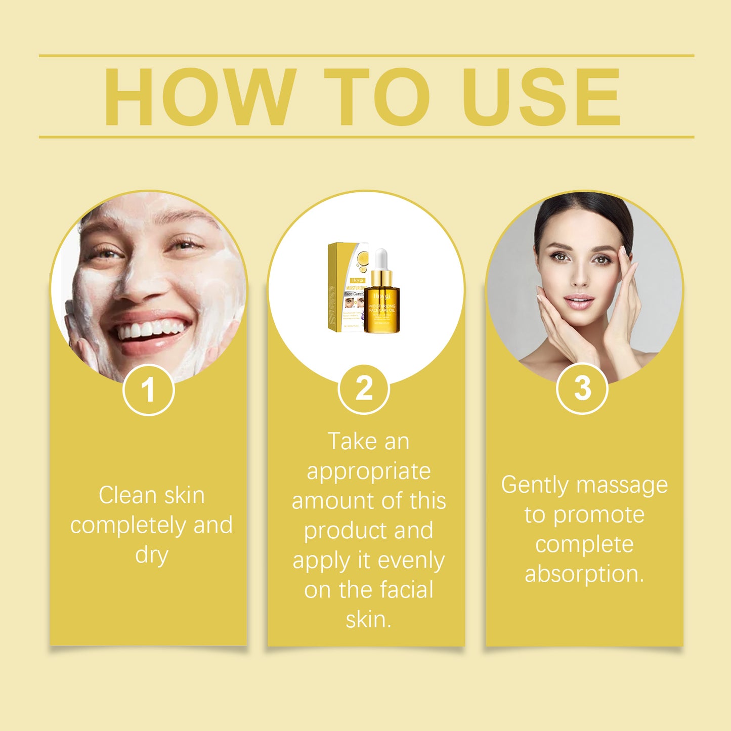 Hyaluronic Acid Facial Essential Oil - Moisturizing & Brightening Essence