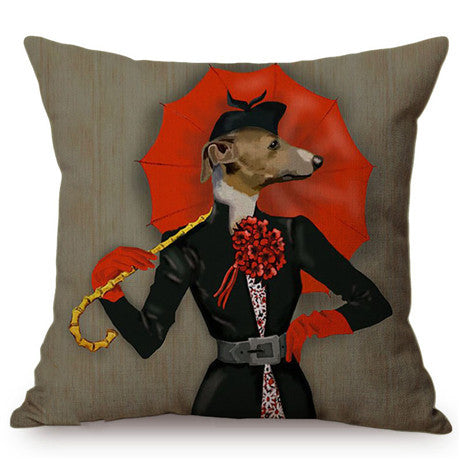 3D Animal Wolf Series Car Pillowcase Cushion Cover - Home Textiles