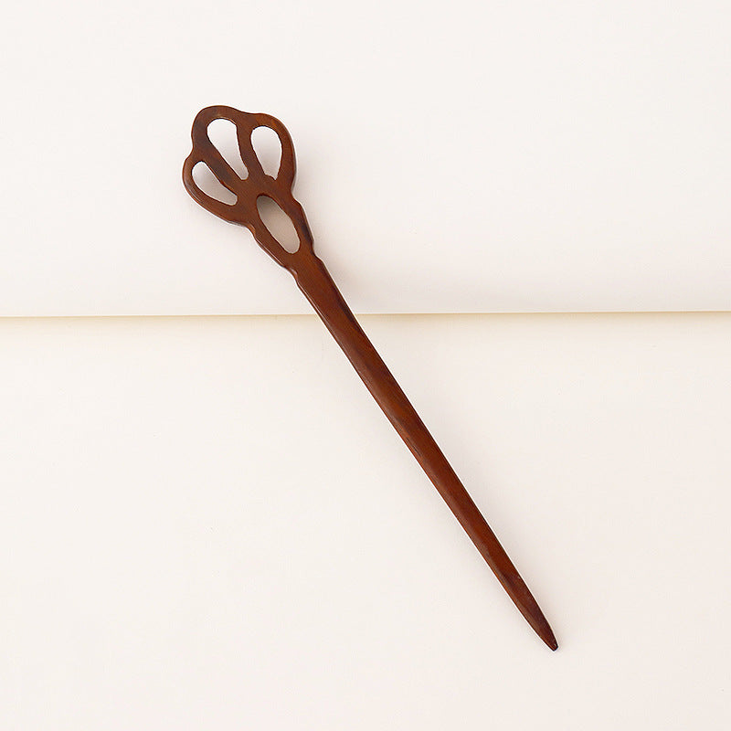 Wooden Hairpin Set for Women Hair Accessories - Antique Style, Versatile Headwear