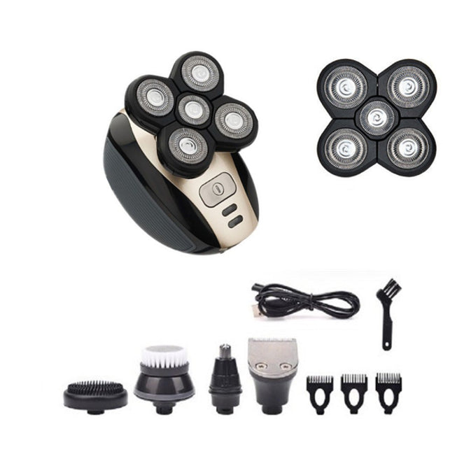 Men's Five-Head Body Electric Razor | Rechargeable
