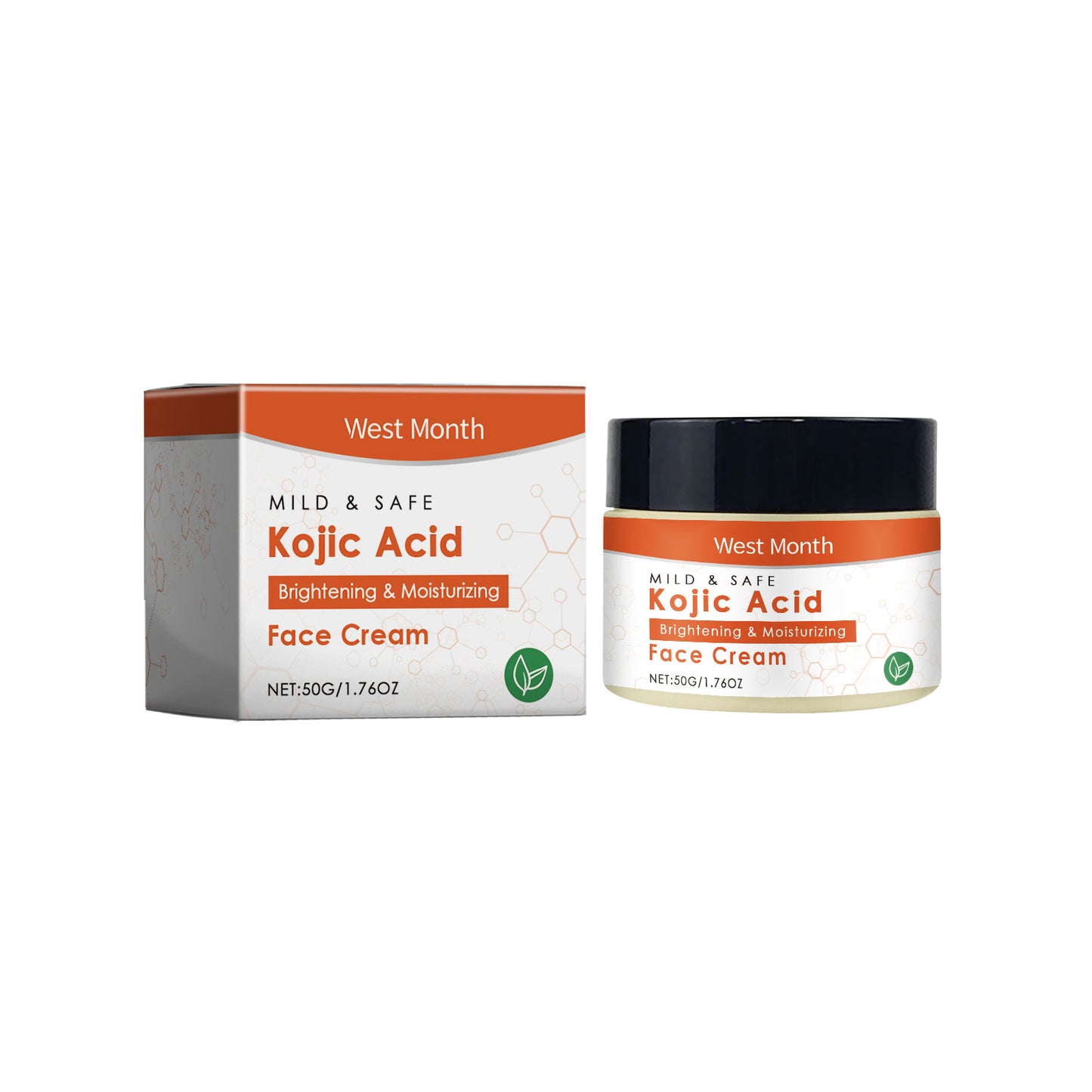 Brightening Moisturizing Facial Cream with Niacinamide & Citrus Oil