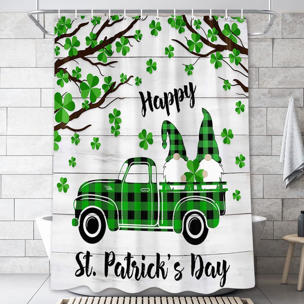 Waterproof Digital Printing Shower Curtain - Holiday Series Modern Bathroom Decor