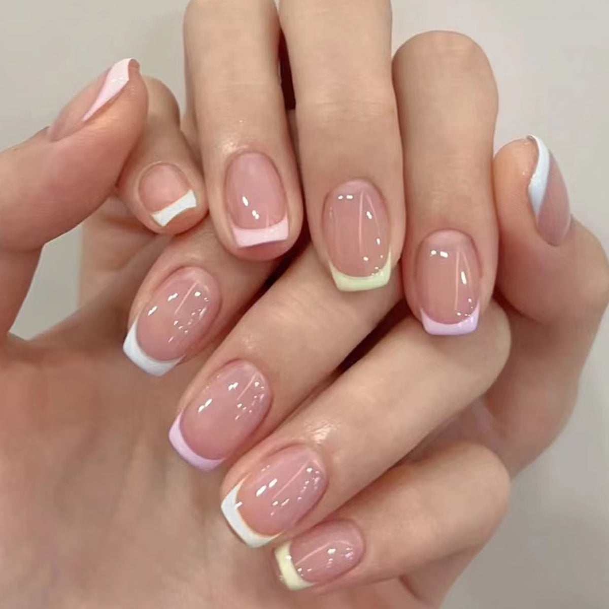 European, American & French Style Fake Nail Patch Set for Nail Art