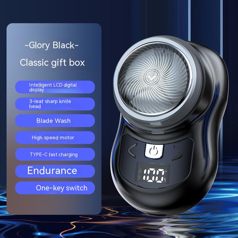 Men's Electric Shaver - USB Rechargeable Compact Razor