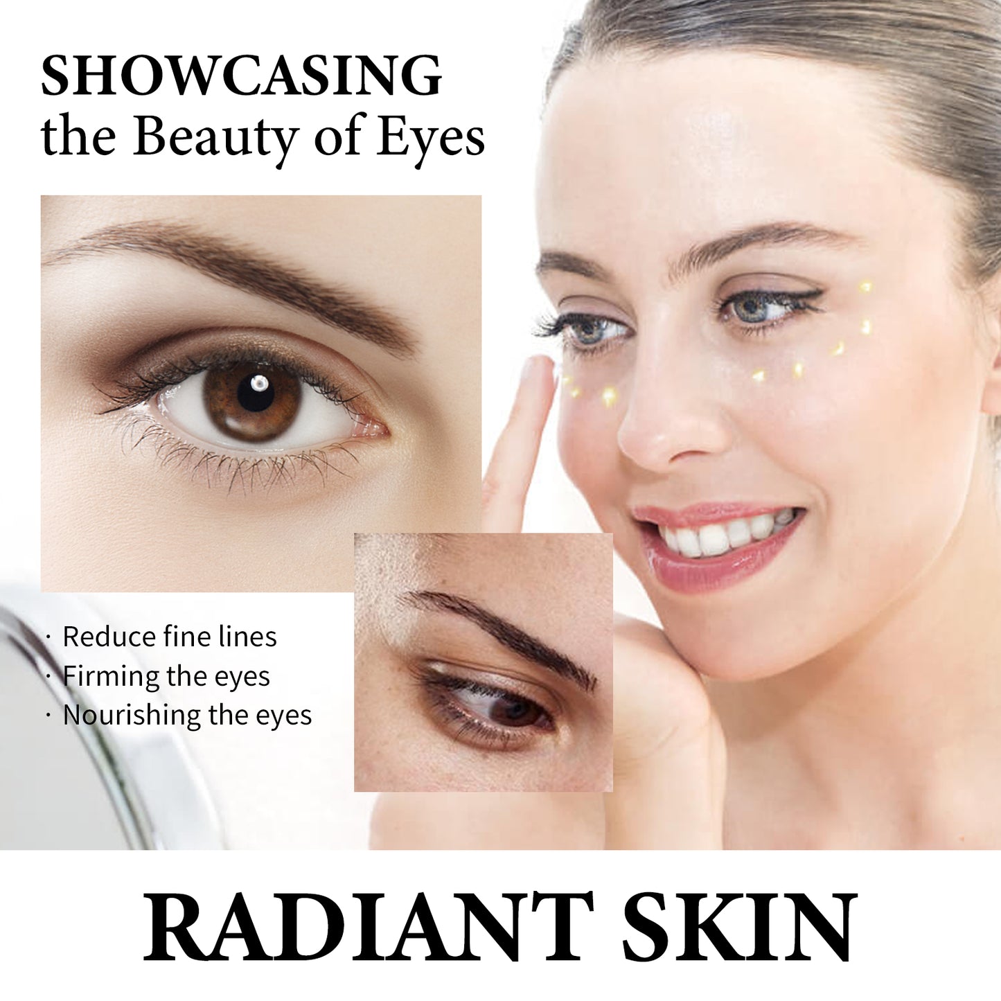 Retinol & Collagen Moisturizing Eye Cream for Dark Circles and Fine Lines