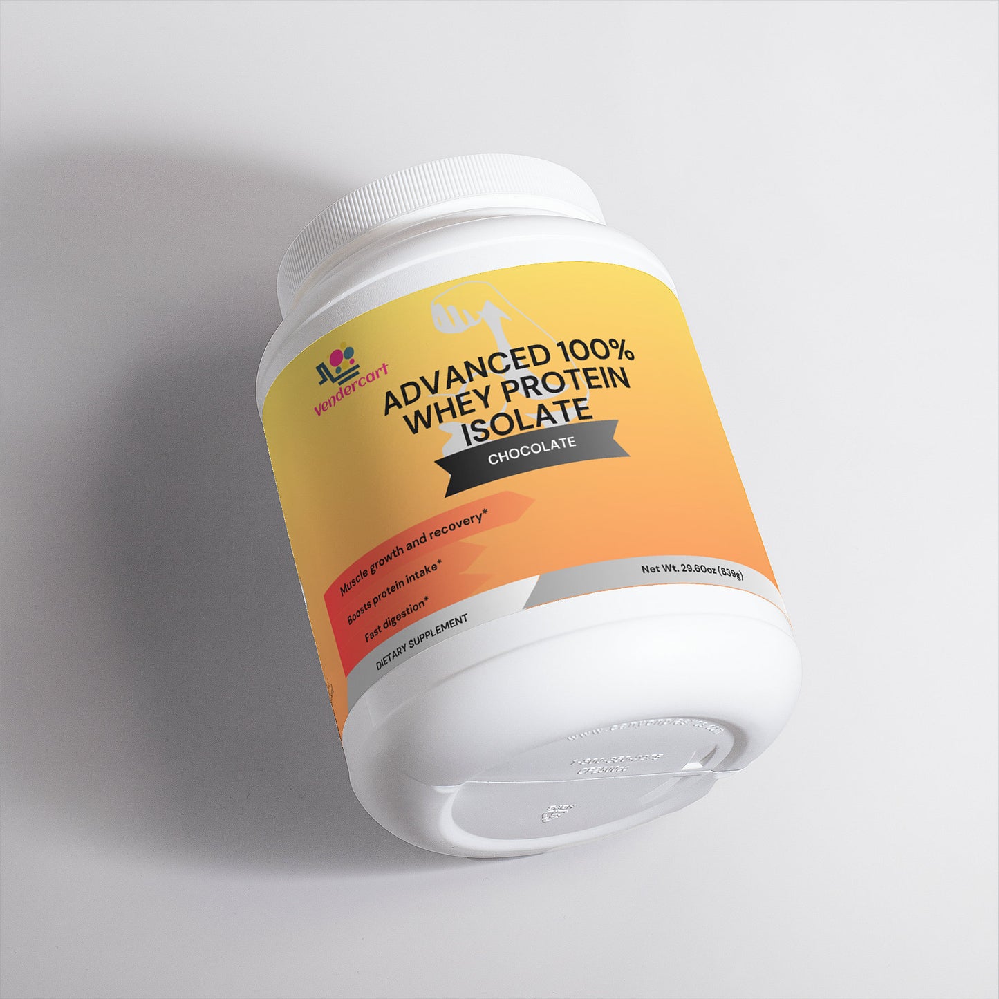 Whey Protein Isolate Powder Supplement - 29.6 oz