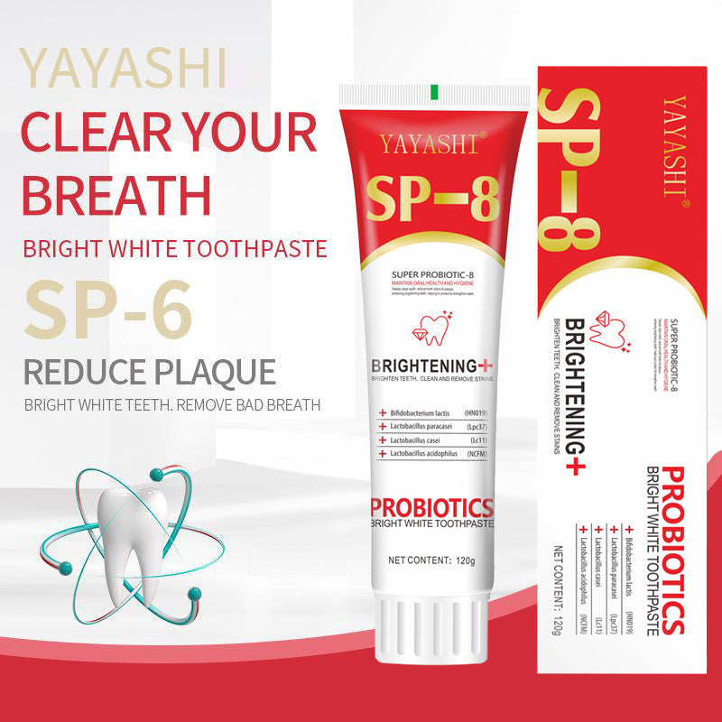 Probiotic Whitening Toothpaste 120g - Dental Care for Bright Smile