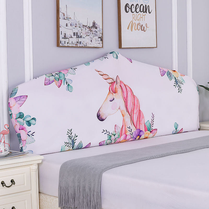 Elastic Bedside Cover Special-Shaped European Style Universal Bed Head Protector