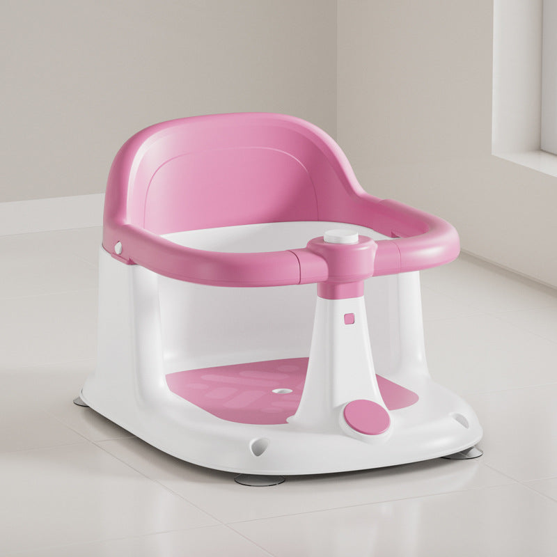 Baby Bath Chair Non-slip Bathtub Seat for Safe Bathing