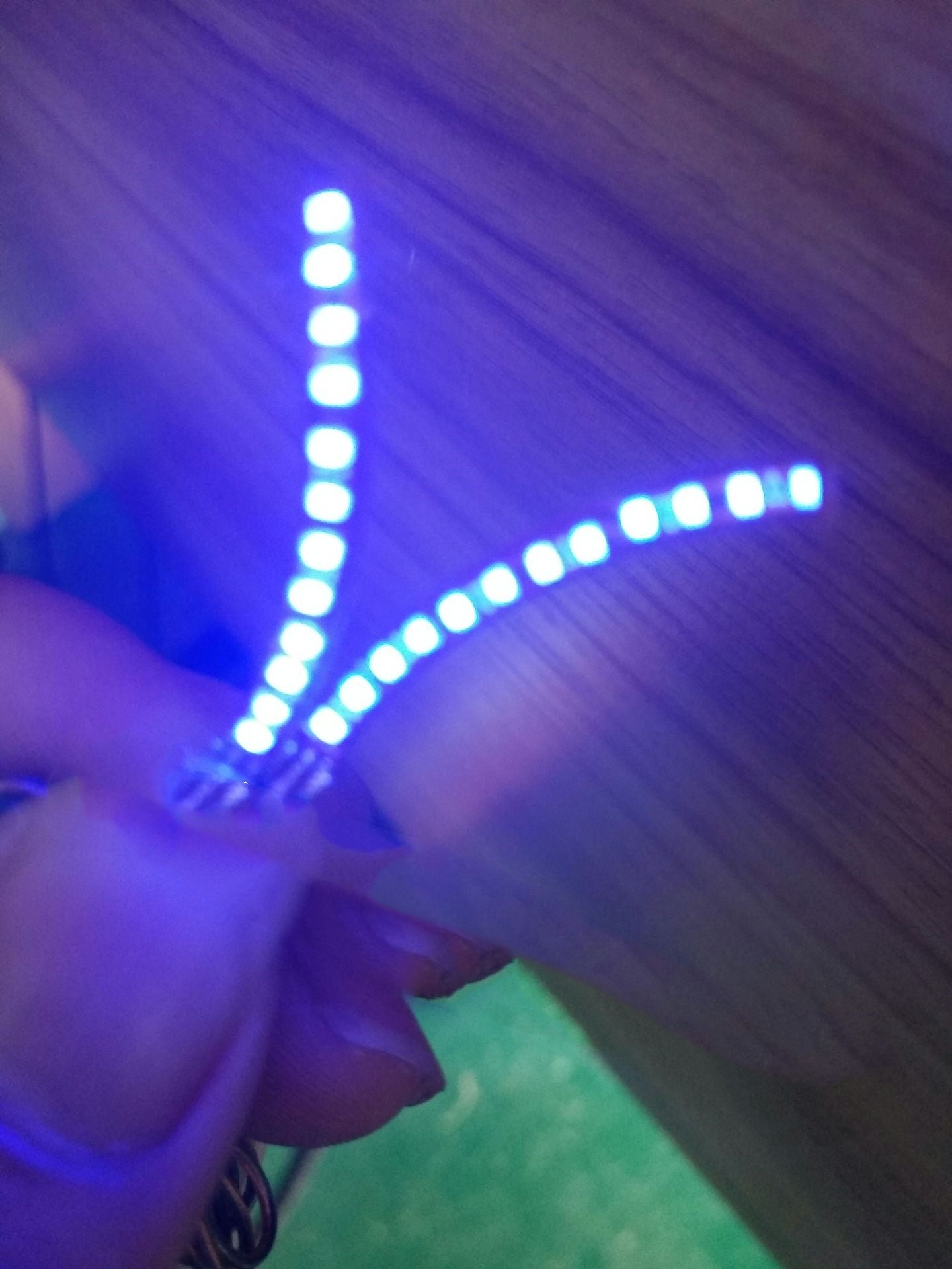 Halloween LED Glowing Eyelash Stickers - Party & Costume Light Accessories