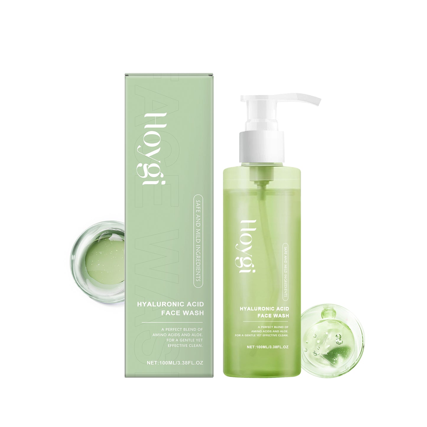 Hyaluronic Acid Facial Cleansing Gel 100ml - Gentle Skin Care