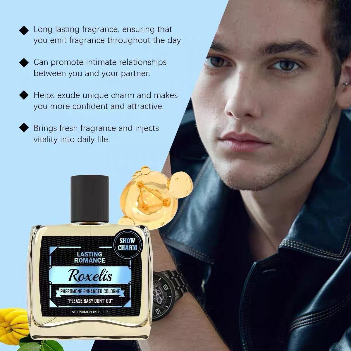 Men's Natural Herbal Fragrance - Long-Lasting Elegant Scent