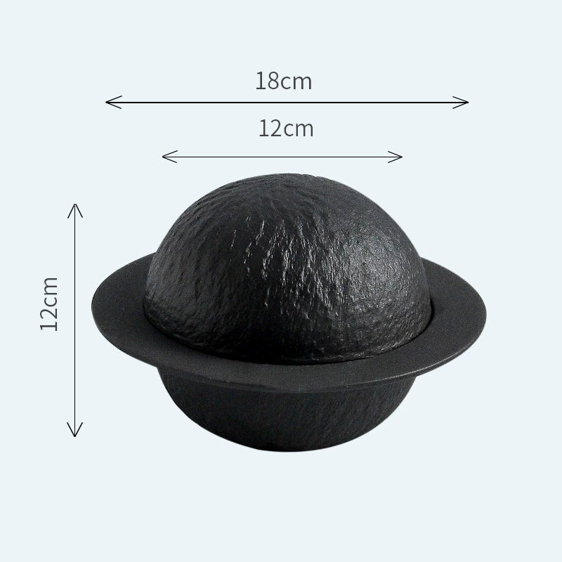 Creative Round Smoked Cup - Black Tableware for Kitchen & Dining