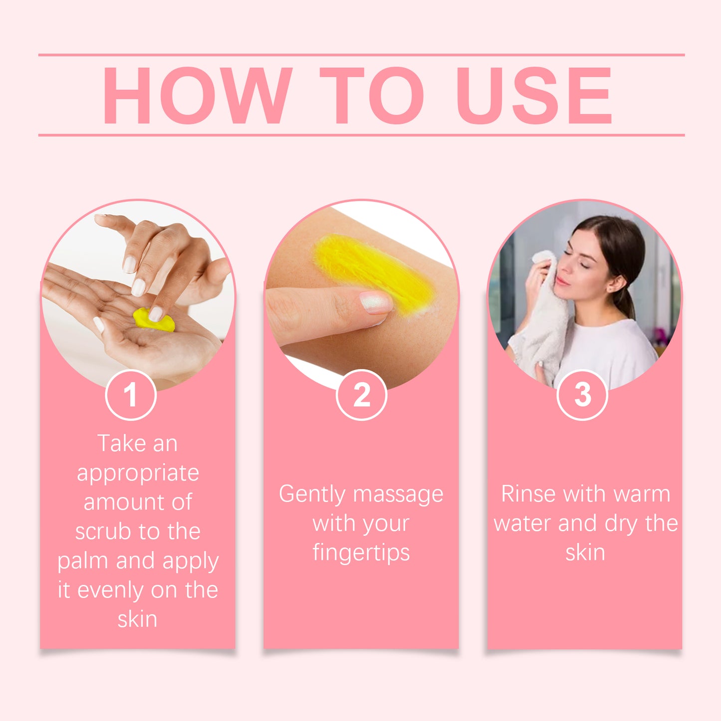 Turmeric Exfoliating Body Scrub for Dark Spots and Skin Brightening