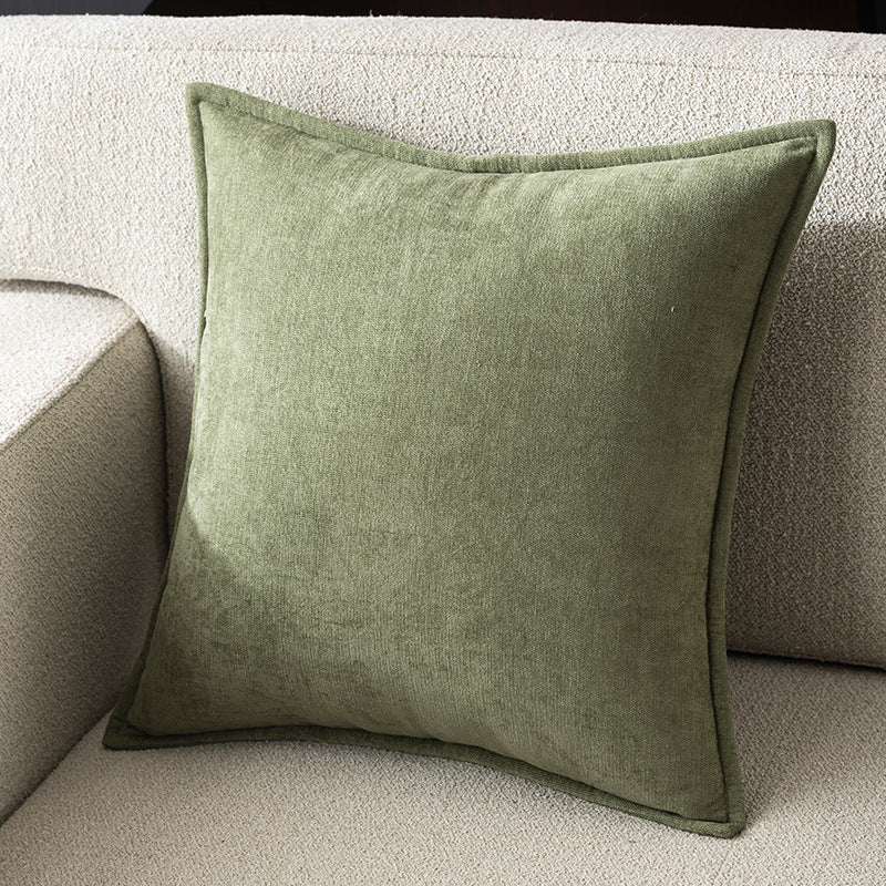 High-End Chenille Throw Pillow Cover and Cushion for Living Room Sofa