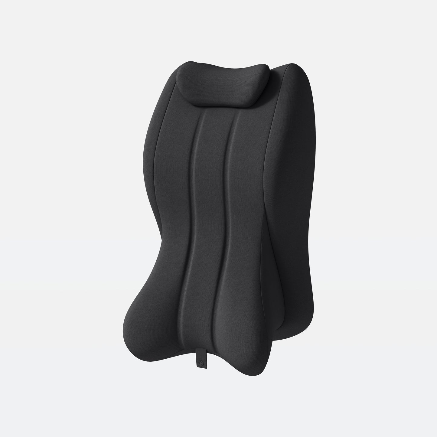 Ergonomic Memory Foam Support Pillow for Couples - Black