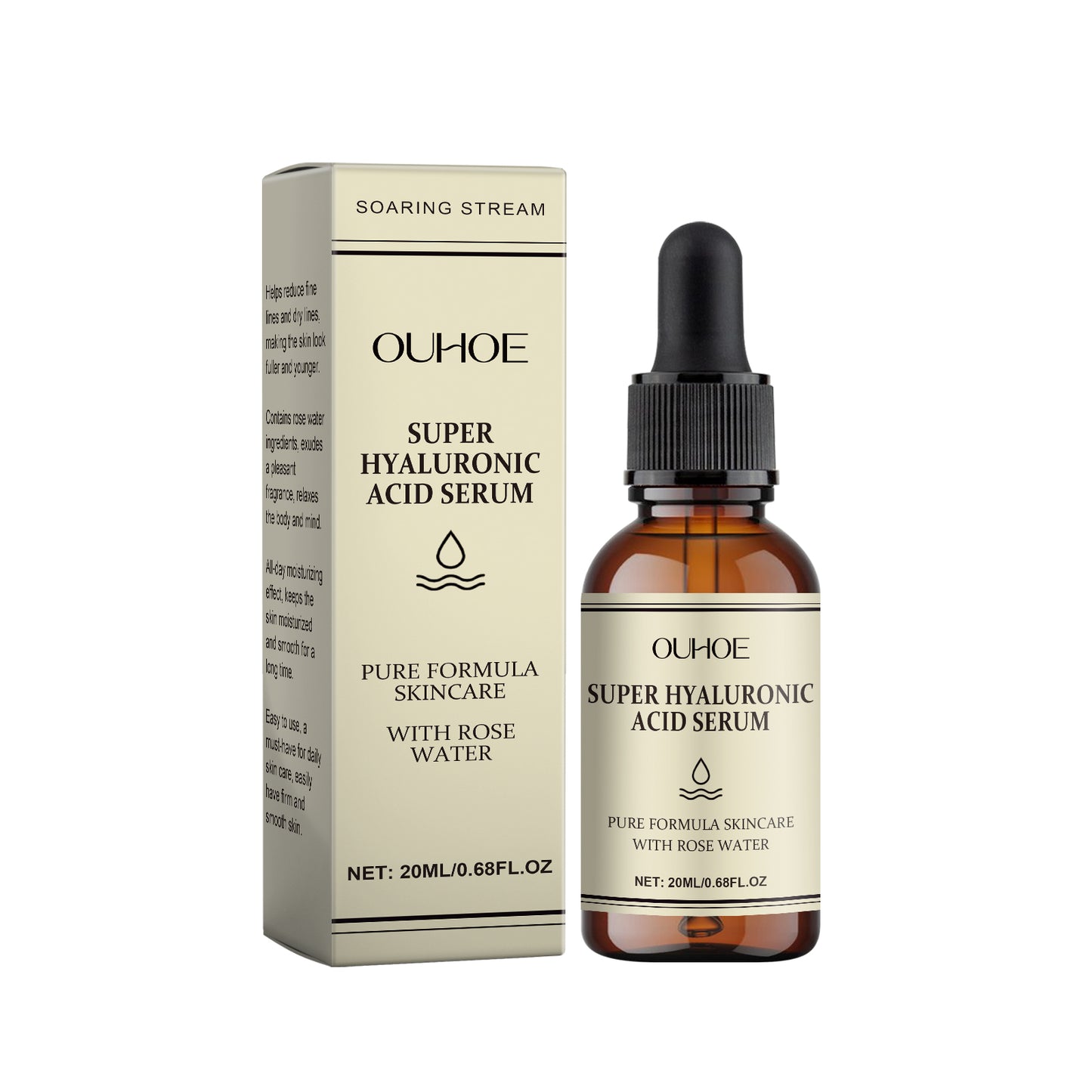 Firming Facial Essence Serum with Collagen & Peptides - 20ml