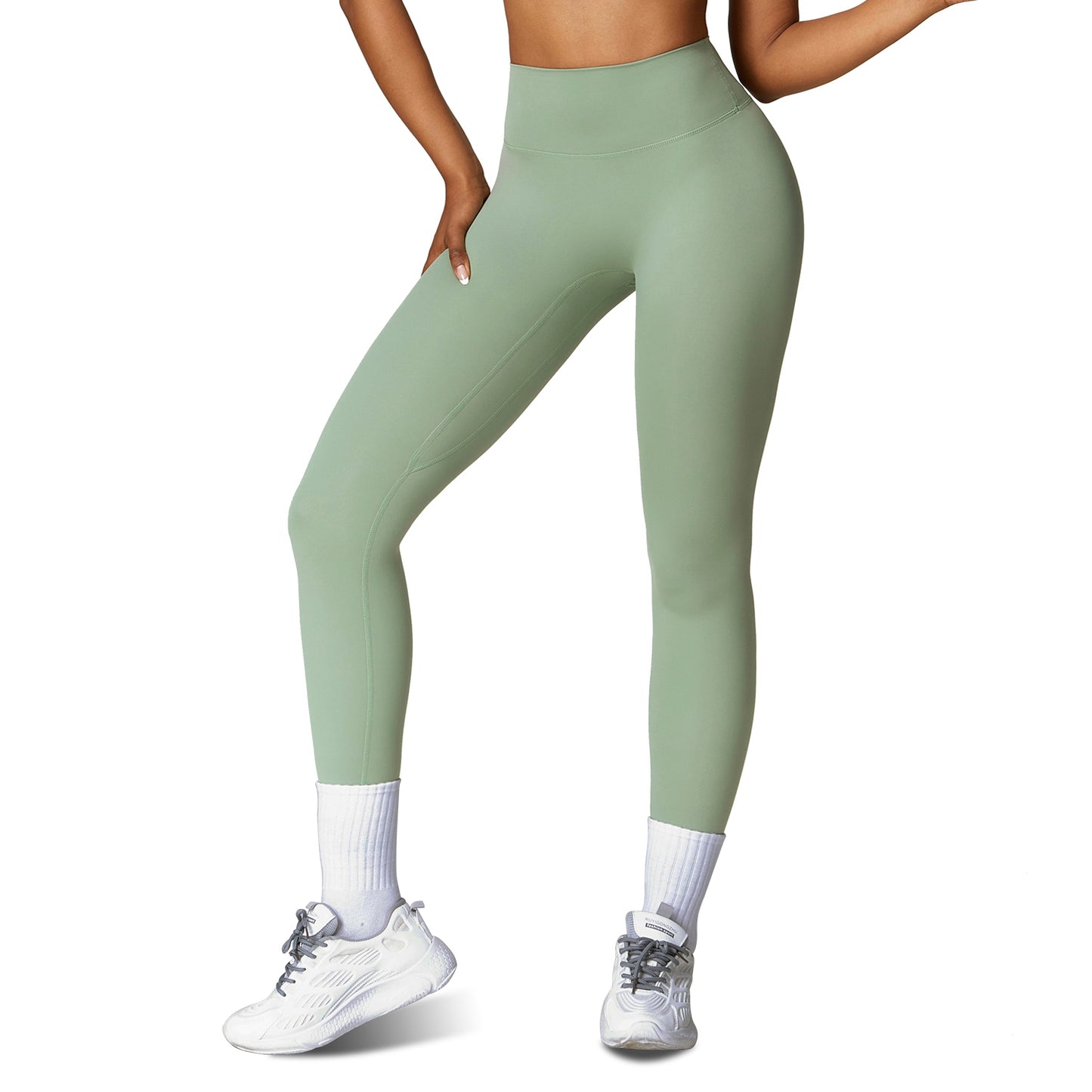 High Waist Workout Leggings - Tummy Control Yoga Pants