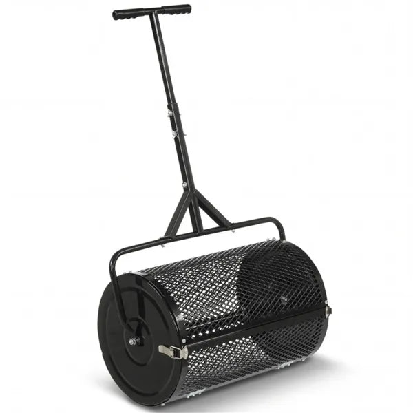 24" Lawn Topdressing Spreader - 2.7 cu. ft Capacity, Mesh