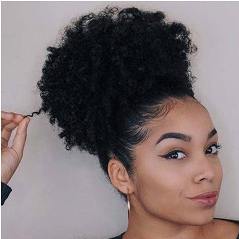 Large Afro Fluffy Micro-Curly Wig