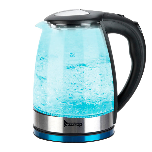 Electric Kettle 1.8L with Filter Screen & Stainless Steel Cover