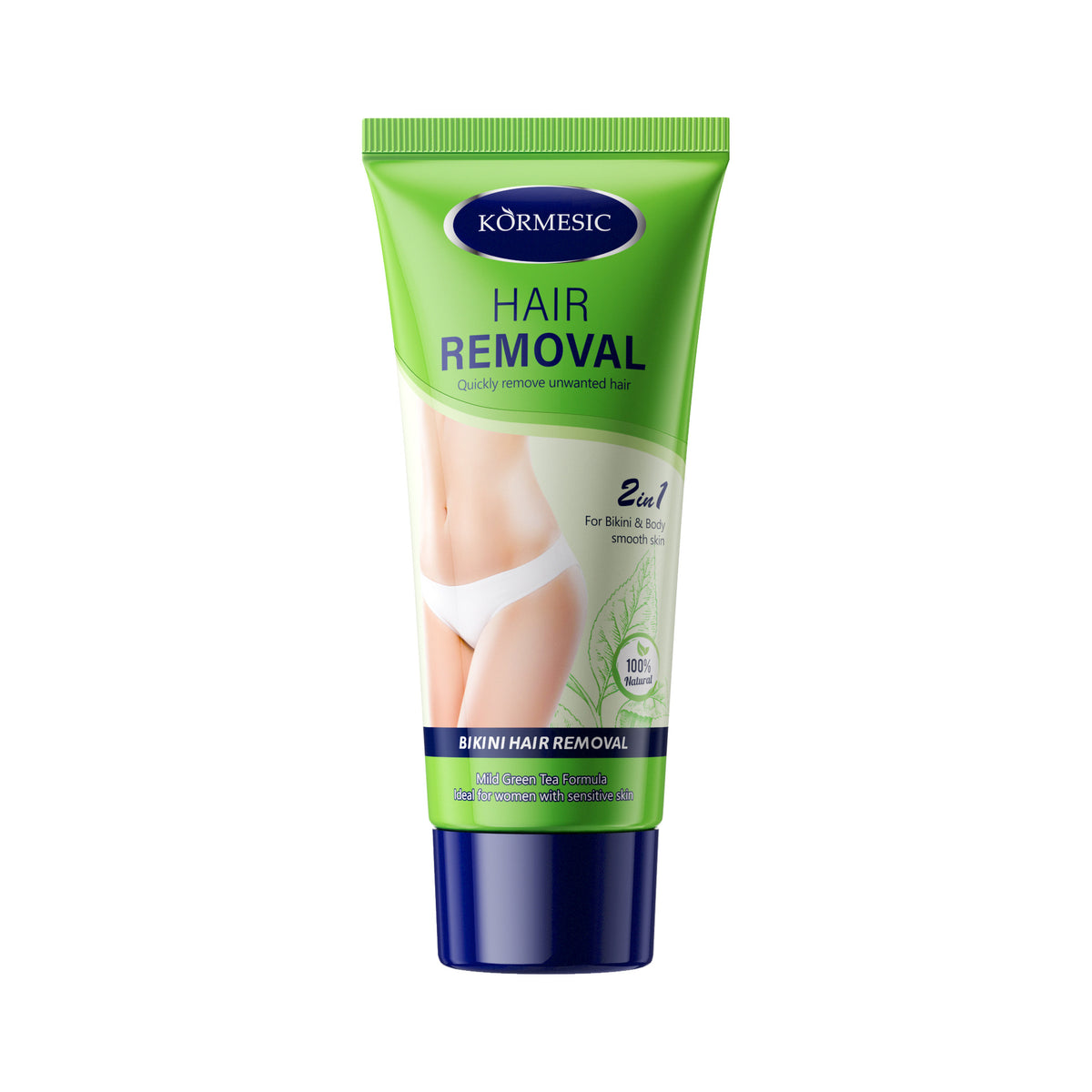 Two-in-One Hair Removal Cream for Underarm Hair - 60g