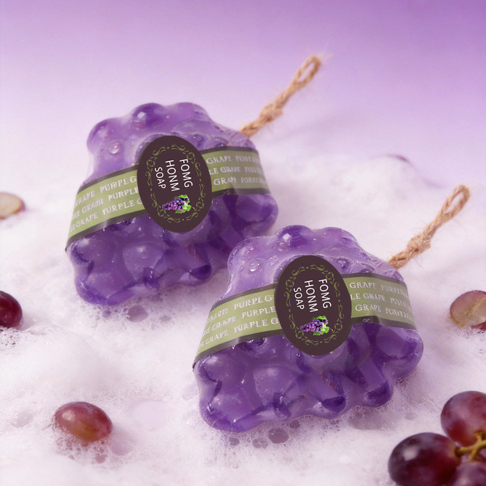 Purple Grape Fruit Soap Bar 95g