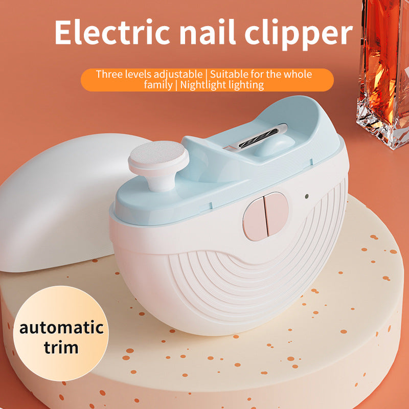 Baby Nail Trimming Kit with USB Cable - Safe & Versatile