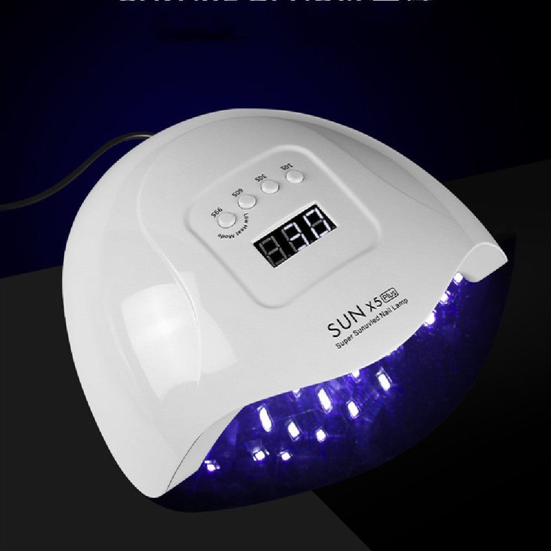 120W UV Nail Lamp - Dual Light Therapy Dryer
