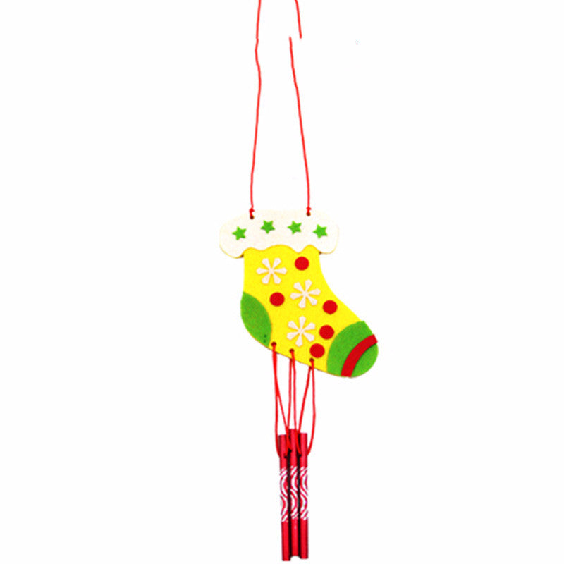 Christmas Wind Chime Decoration Pendant Nonwoven Festive Outdoor Decor