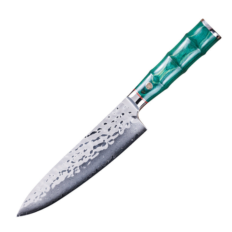 Damascus Steel Kitchen Knife Japanese Style 20cm Sharp Chef Knife
