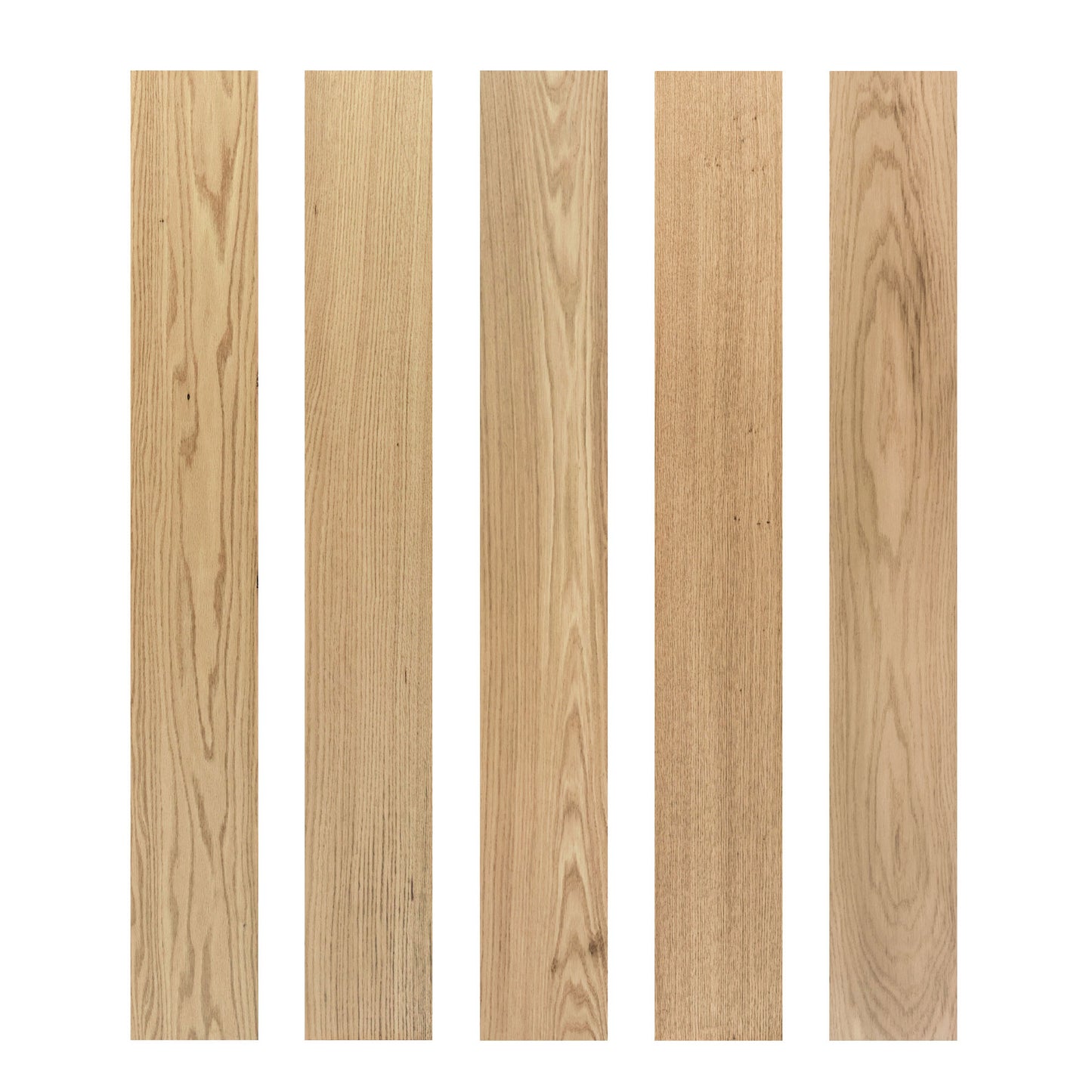 Tongue and Groove Engineered Hardwood Flooring - Natural Wood, Set of 2