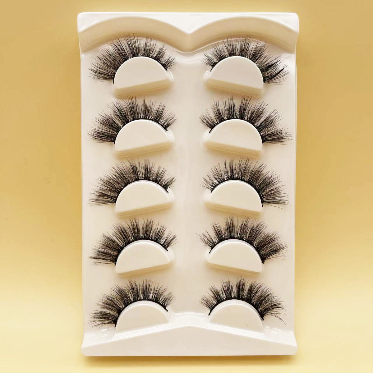 Natural Mink False Eyelashes with Lengthening Eye Tail Design - Multiple Styles
