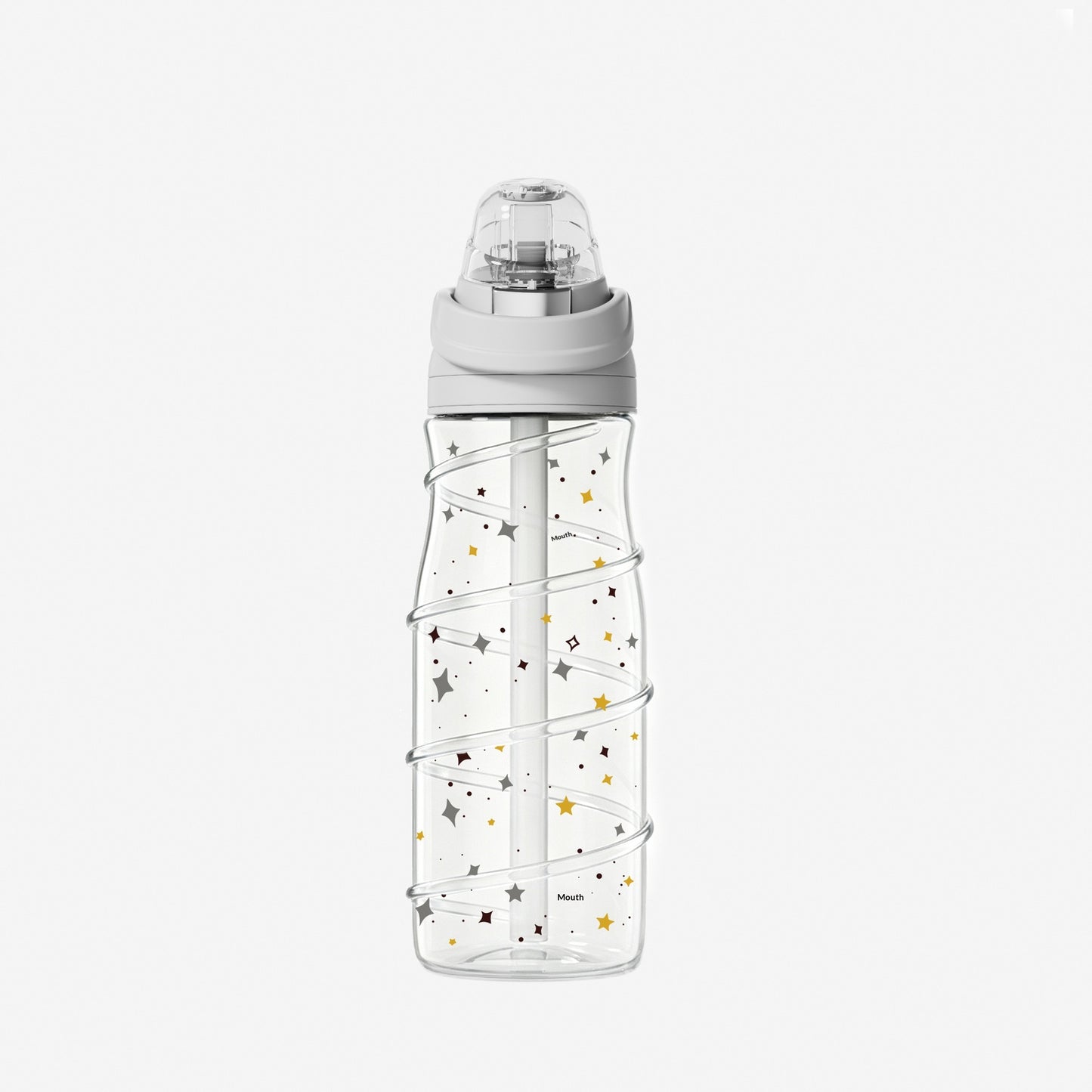 Large Capacity Water Bottle 800ml for Sports & Outdoor Hydration - Durable Tritan