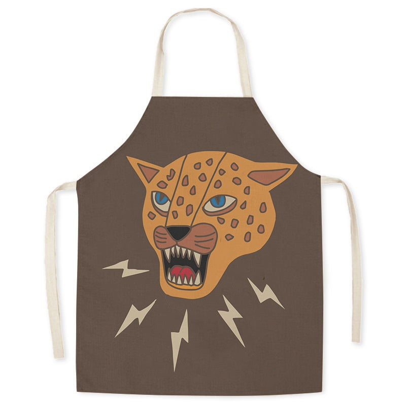 Funny Cartoon Apron for Kids and Adults - Creative Animal Design