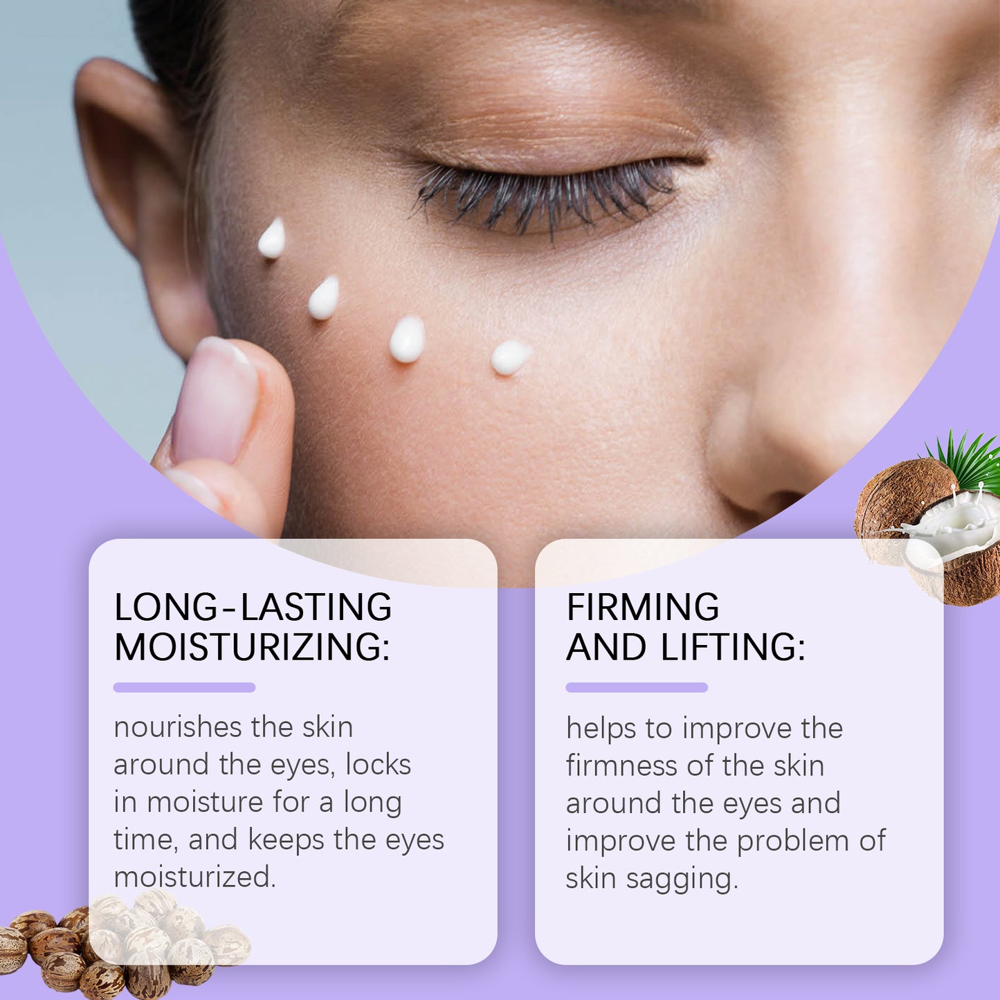 Retinol & Vitamin E Eye Cream for Wrinkles and Fine Lines - 30g