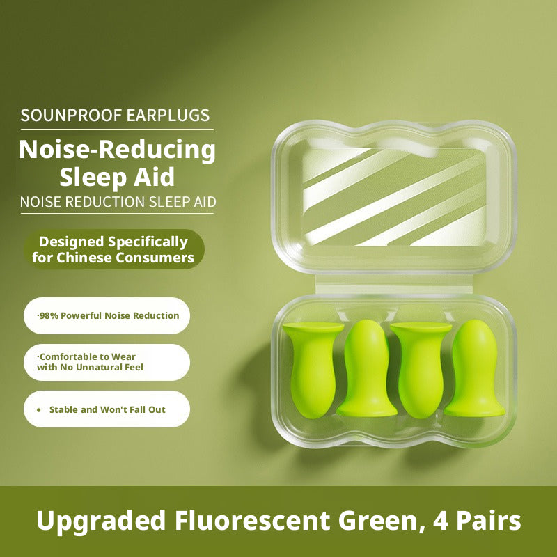 Set of 4 Pink Earplugs Storage Boxes with Free Case - Hearing Protection