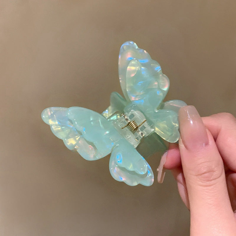 Acetate Gradient Butterfly Hairpin - Multiple Colors