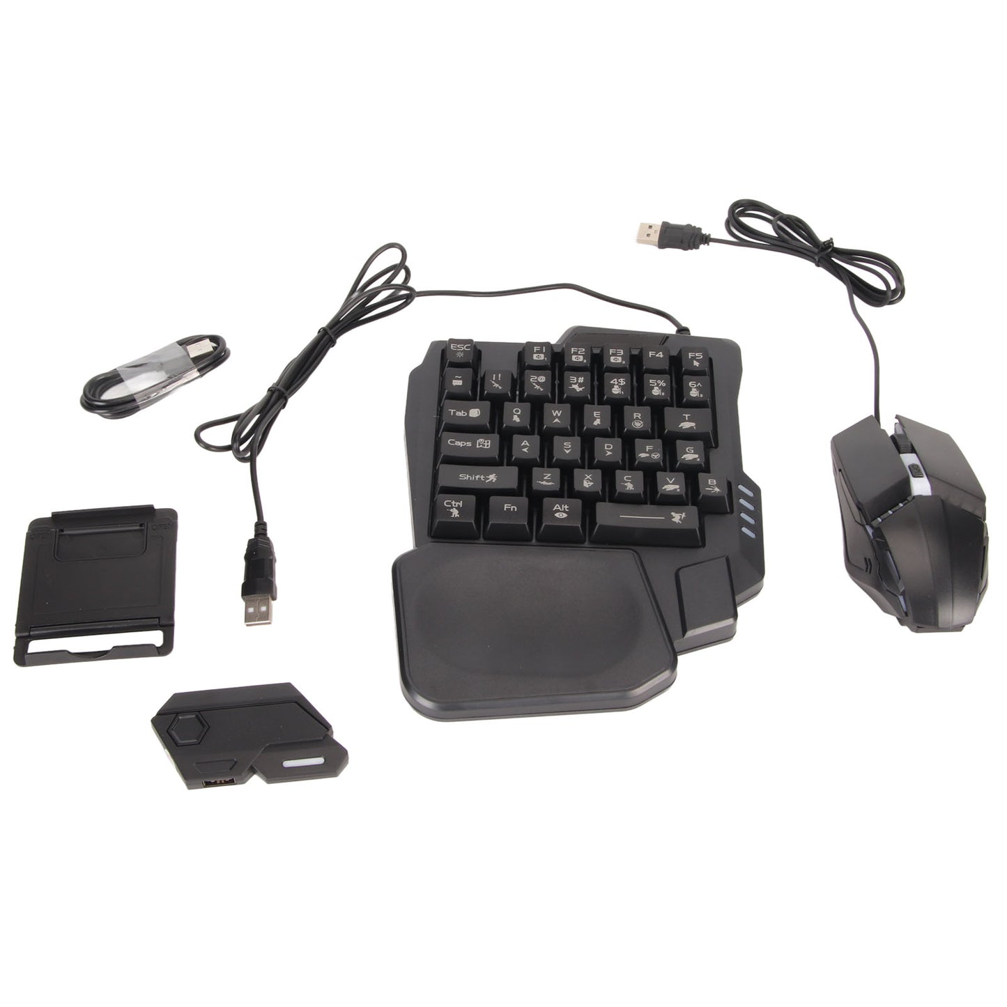 RGB Gaming Keyboard and Mouse Combo for Mobile Gaming