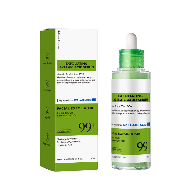 Brightening Exfoliating Azelaic Acid Serum for All Skin Types - 80ml
