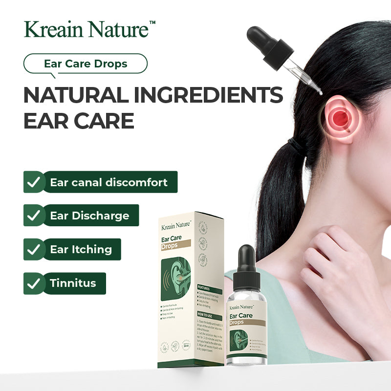 Nature Ear Care Drops - Gentle Non-Irritating Formula