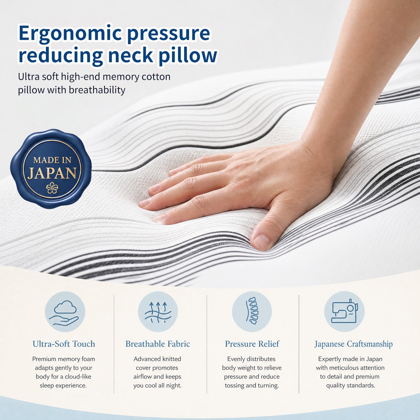 King Size 12 Inch Memory Foam Mattress for Cooling Comfort