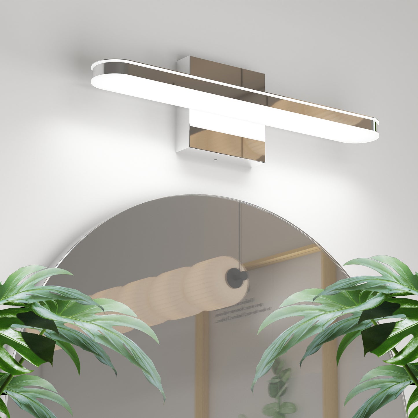 16-Inch Dimmable LED Bathroom Vanity Light Bar Modern Over Mirror Fixture 6000K