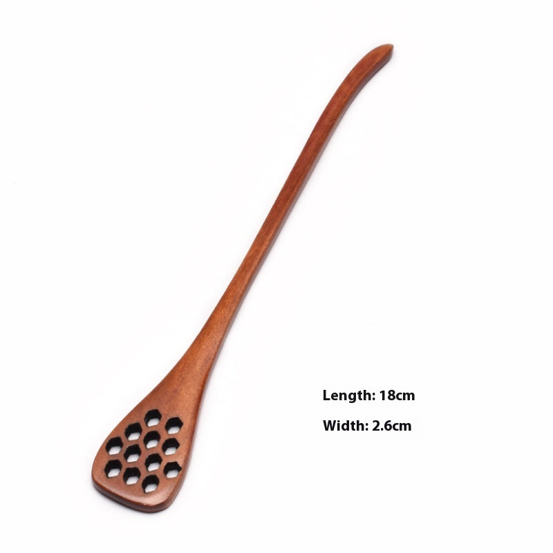 Wooden Coffee Spoon Set - Small 23cm Handles for Tea, Muddler & Stirring