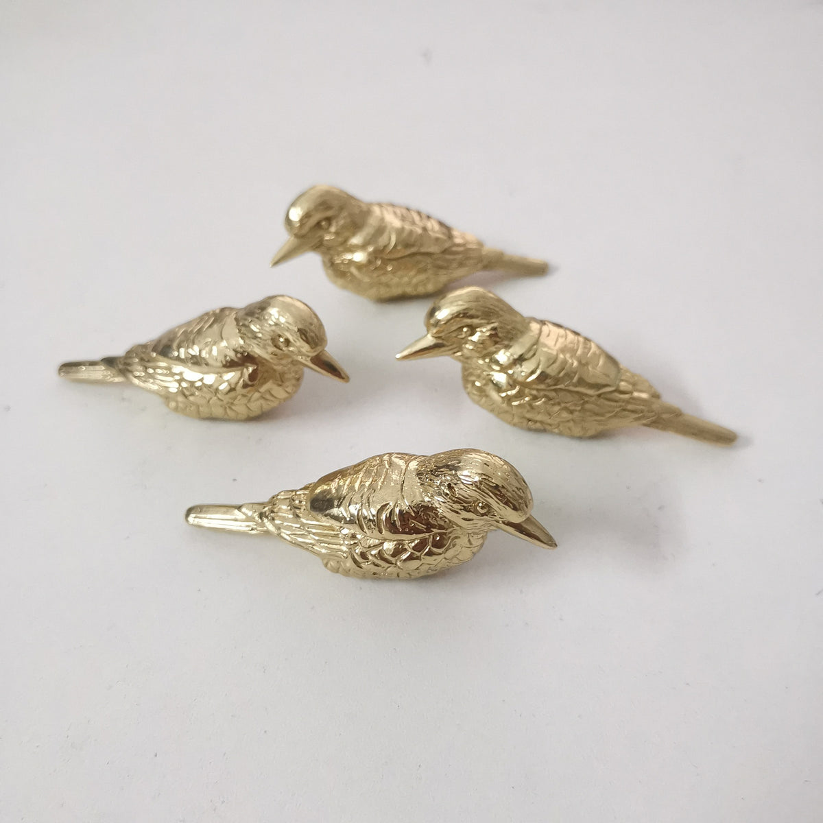 Decorative Brass Bird Furniture Handle for Cabinets & Wardrobes