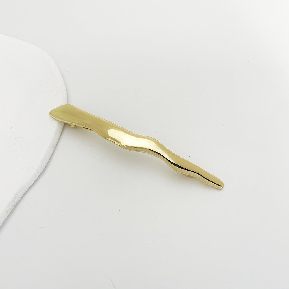 Alloy Hair Barrette Clip - Gold & Silver Styles